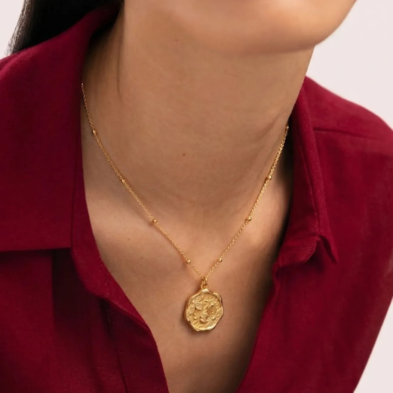 Collar Flor De Cerezo