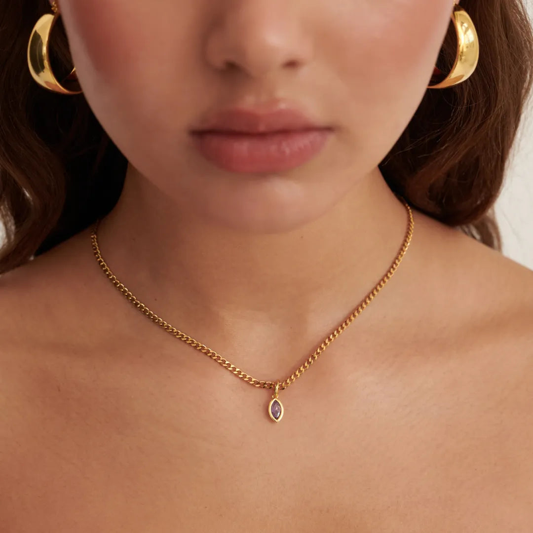 Collar Rhode - Violeta