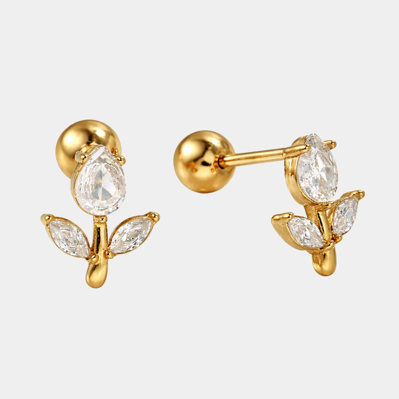 Pendientes Tulipan