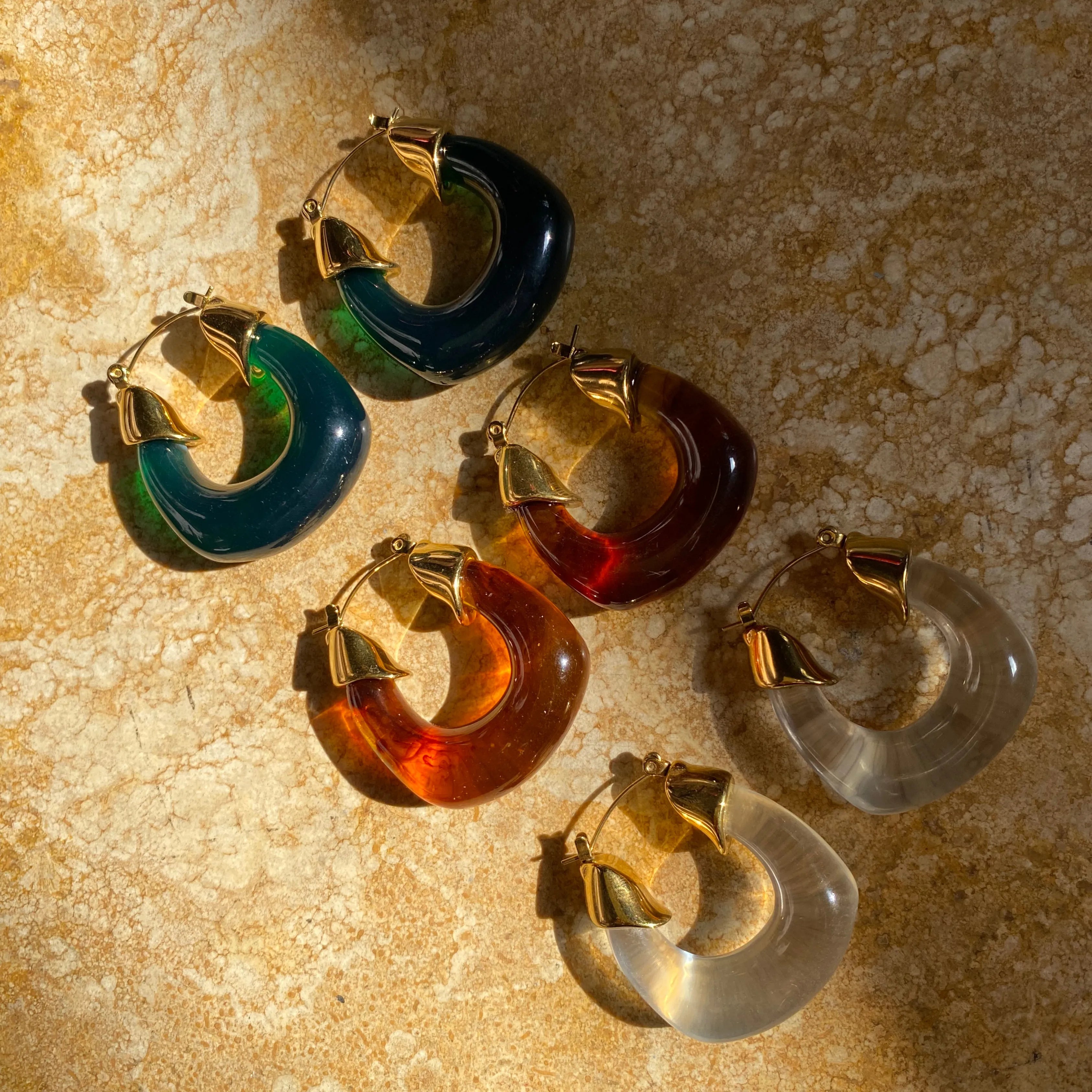 Pendientes Amber