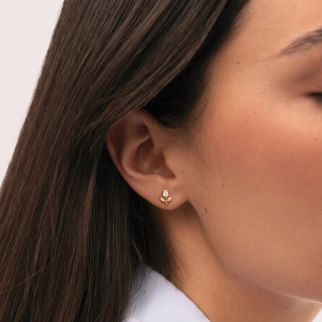 Pendientes Tulipan
