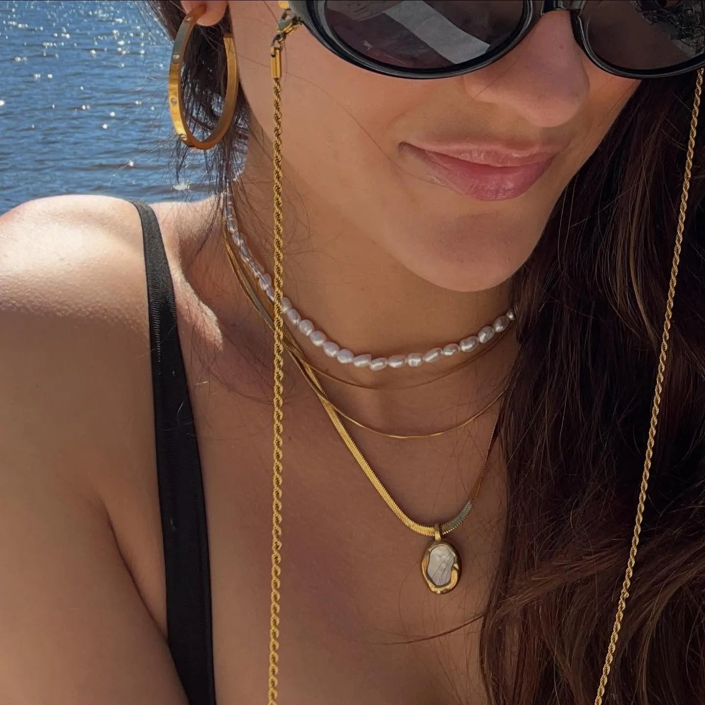 Cadena para gafas