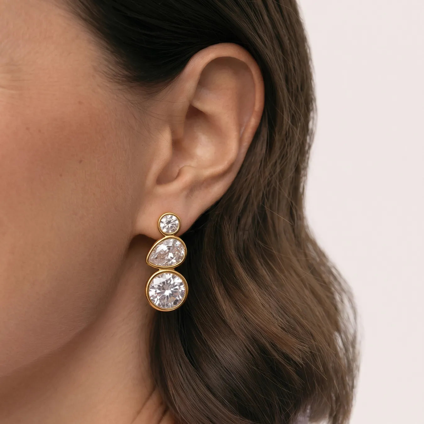 Pendientes Trinity Drops