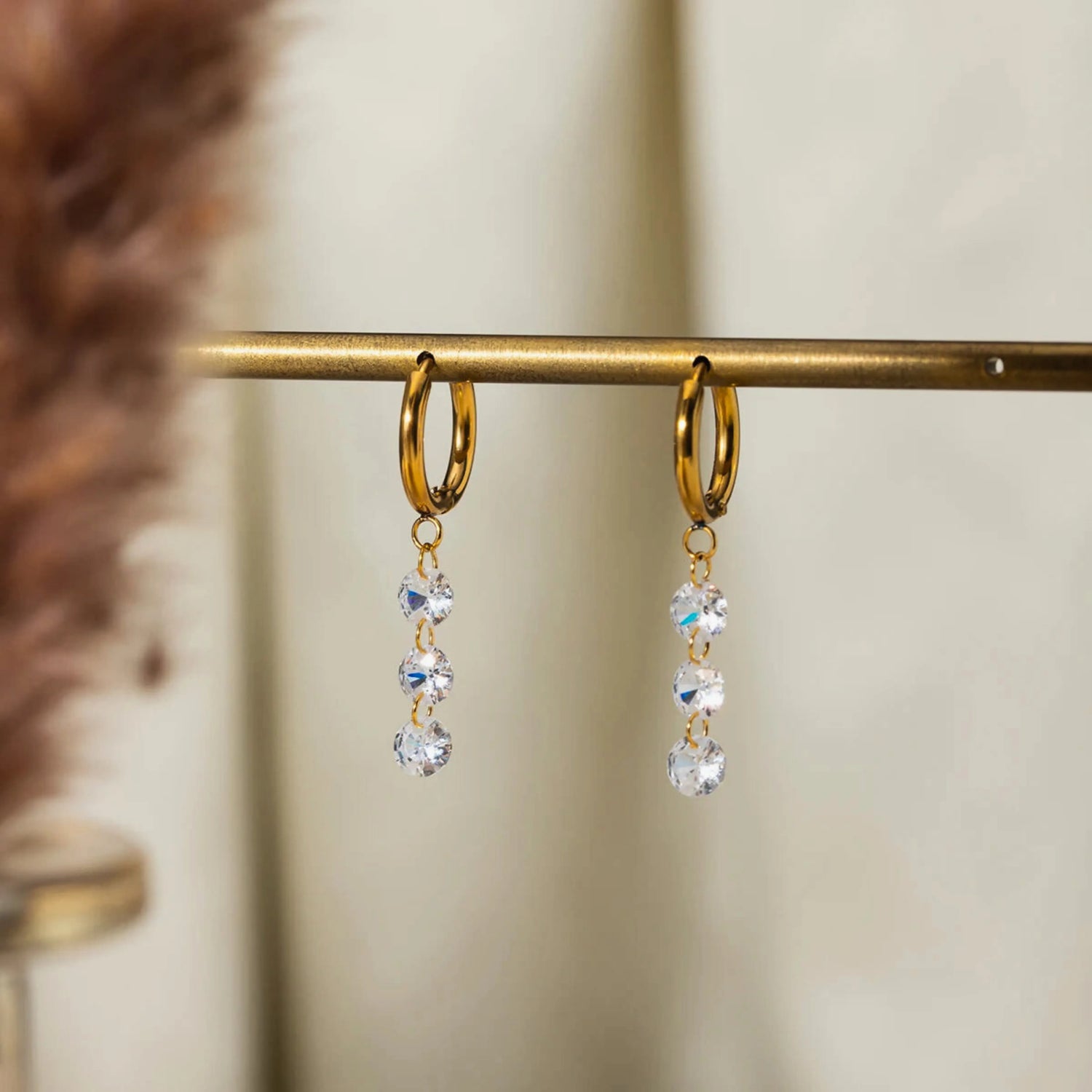 Pendientes Raindrop