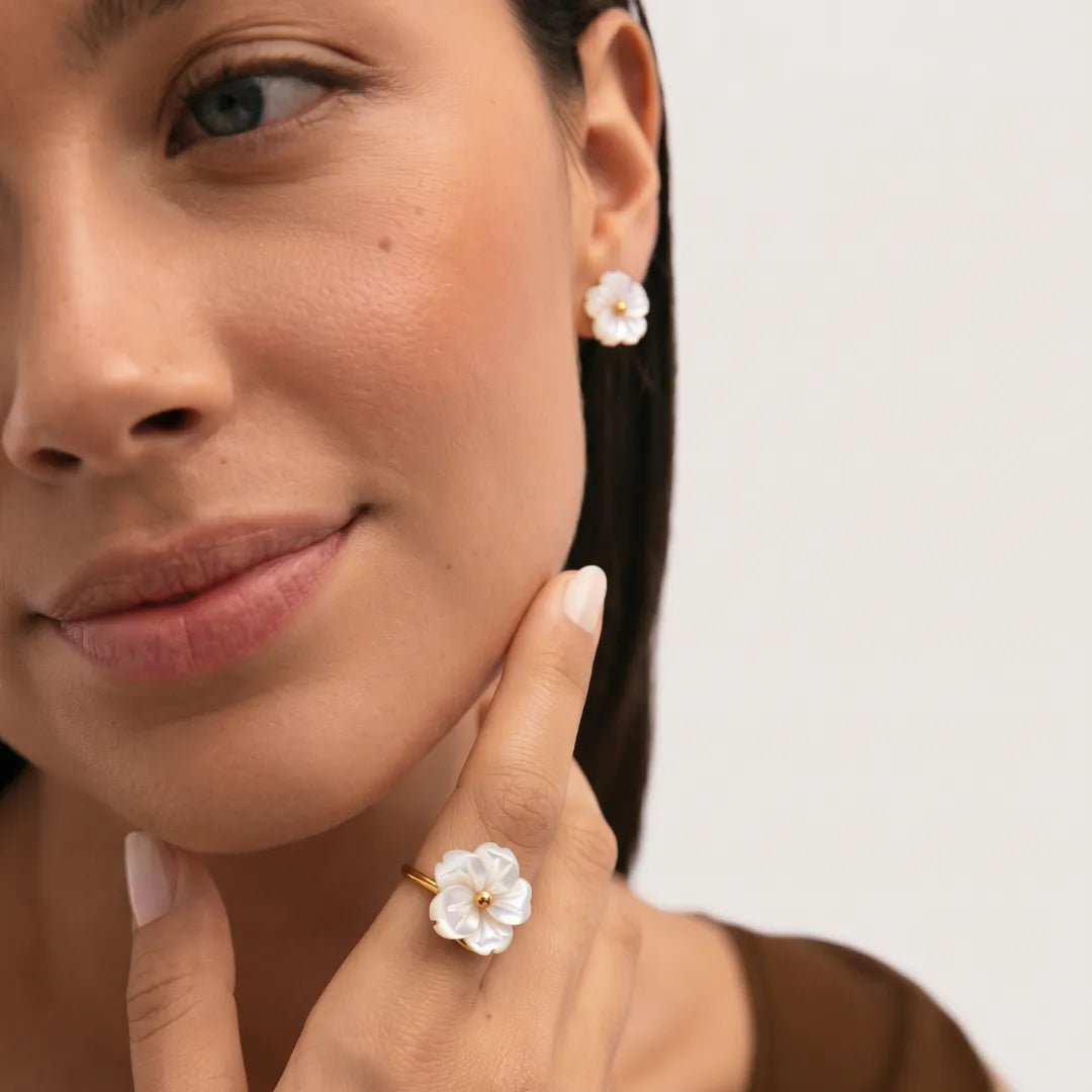 Anillo Ivory Fleur